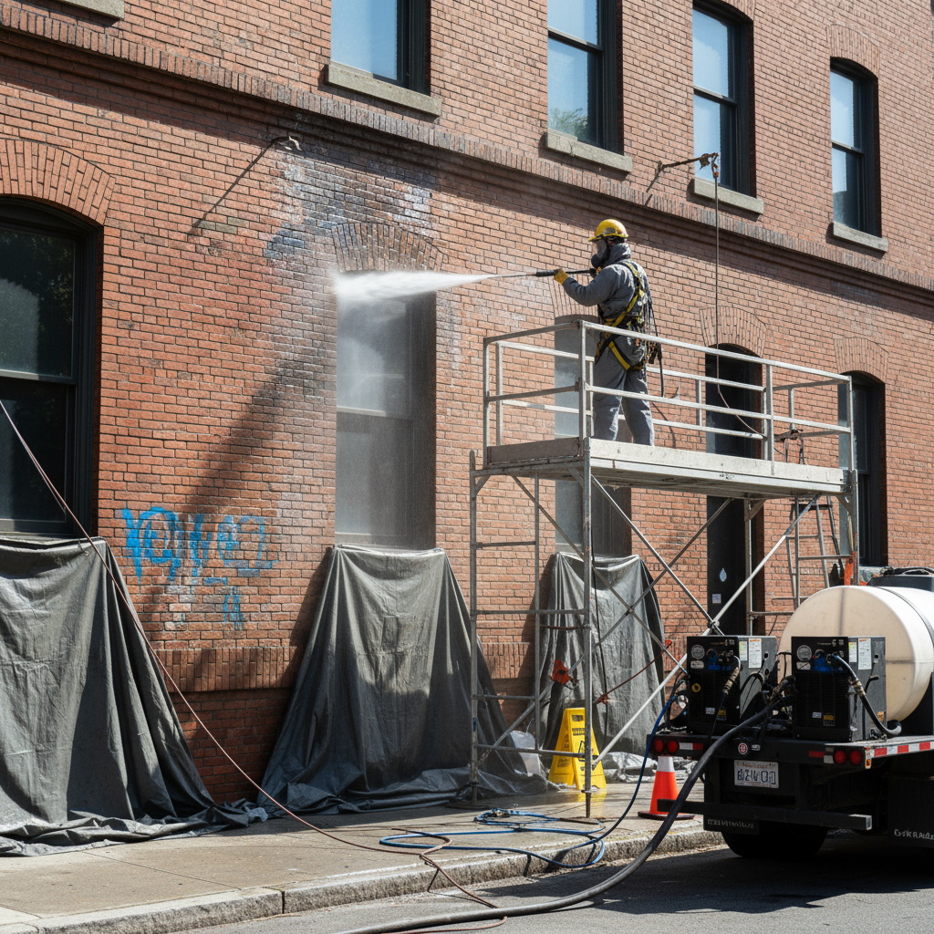 Reiniging en graffiti-verwijdering